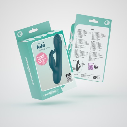 CONFEZIONE DA 30 MINI VIBRATORE RABBIT LOLA CRUSHIOUS