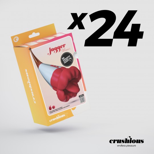 PACK DE 24 ESTIMULADOR DOBLE JAGGER CRUSHIOUS