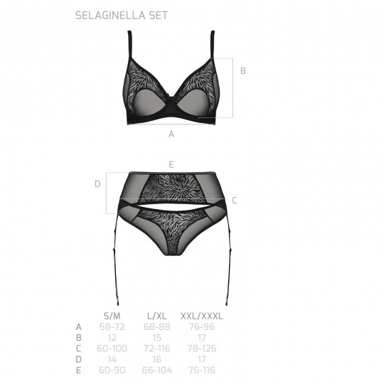 SELAGINELLA SET BLACK  - ECO PASSION