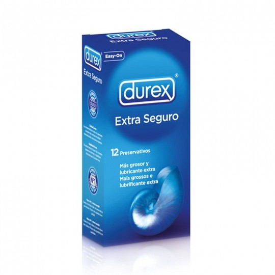 DUREX EXTRA SAFE BOX OF 12 CONDOMS