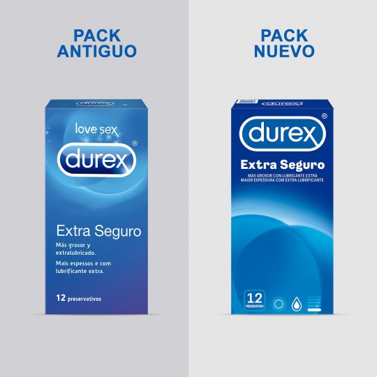 DUREX EXTRA SEGURO 12 UDS.