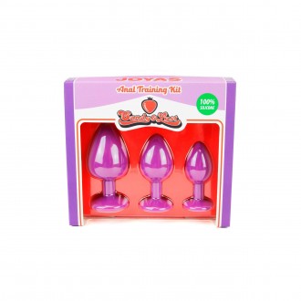 CANDY LUST JOYA ANAL TRAINING KIT MORADO