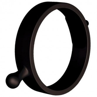 ANNEAU POUR PÉNIS À UTILISER AVEC L'ANNEAU NEXUS ISTIM C-RING NOIR