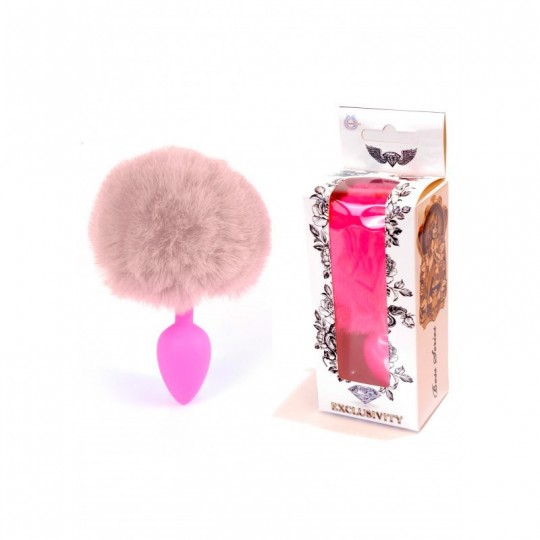 BOSS SERIES PLUG BUNNY TAIL PINK