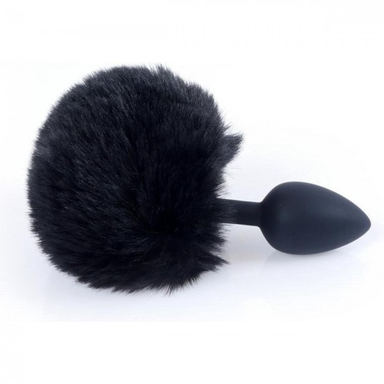 BOSS SERIES PLUG BUNNY TAIL BLACK