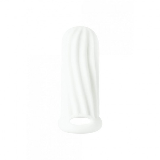 LOLA GAMES HOMME WIDE PENIS SLEEVE WHITE 9-12CM