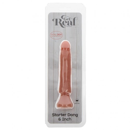 DILDO REALISTICO STARTER DONG 6&quot; GET REAL