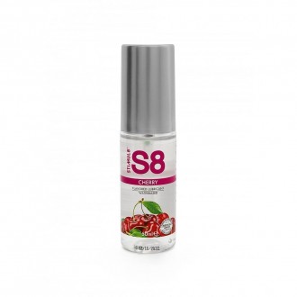 LUBRIFIANT À BASE D'EAU AROMATISÉ À LA CERISE S8 STIMUL8 50ML