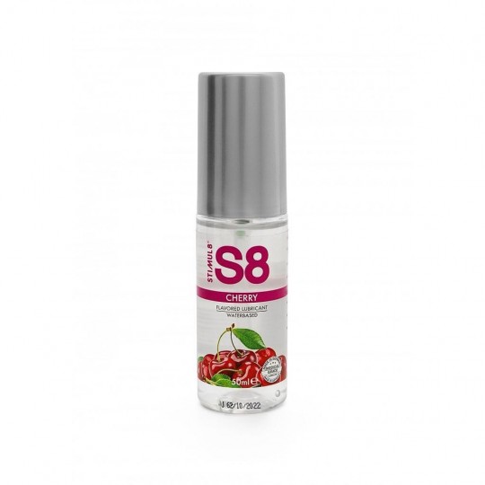 LUBRIFIANT À BASE D&#039;EAU AROMATISÉ À LA CERISE S8 STIMUL8 50ML