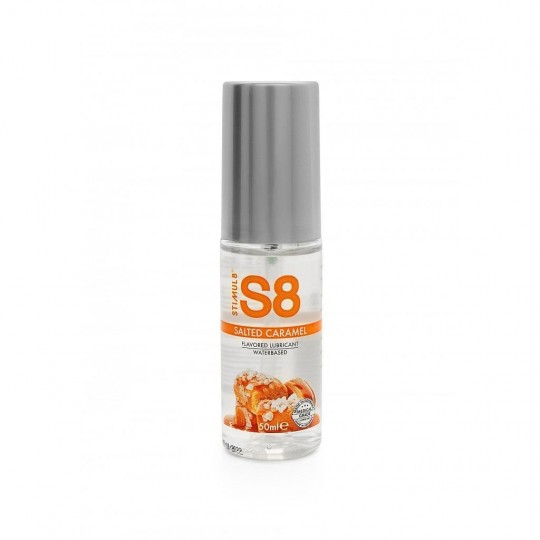 LUBRIFIANT À BASE D&#039;EAU AU GOÛT DE CARAMEL SALÉ S8 STIMUL8 50ML