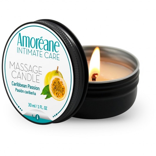 AMORÉANE INTIMATE CARE MASSAGE CANDLE CARIBBEAN PASION 30 GR