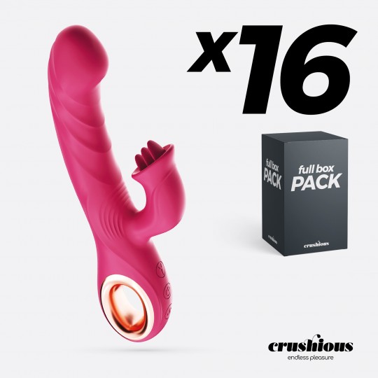 PACK OF 16 CRUSHIOUS MIRENCA WIGGLE RABBIT VIBRATOR