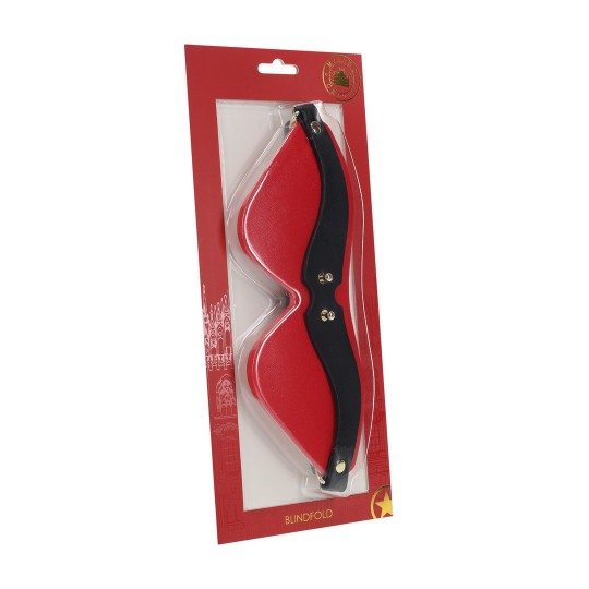 MILAN COLLECTION - BLINDFOLD - BLACK/RED