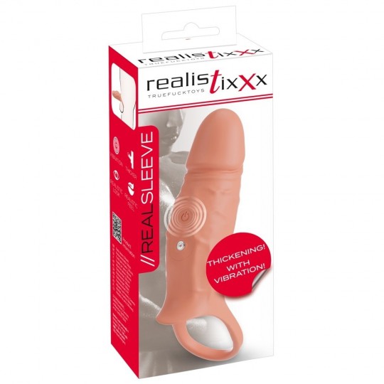 FUNDA PARA EL PENE REALSLEEVE CLOSE REALISTIXXX