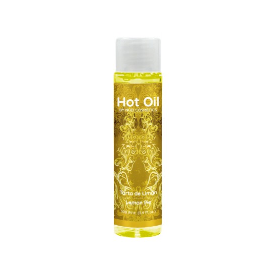 ACEITE DE MASAJE CON EFECTO CALOR A LA TARTA DE LIMÓN HOT OIL NUEI 100ML