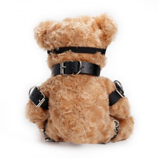 OSO TEDDY BONDAGE CRUSHITO NEGRO 32CM CRUSHIOUS