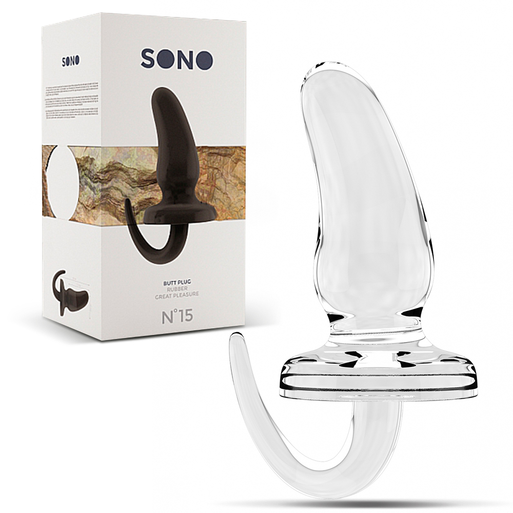 SONO Nº15 ANAL PLUG CLEAR