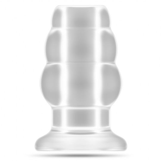 SONO Nº50 MEDIUM HOLLOW TUNNEL BUTT PLUG CLEAR