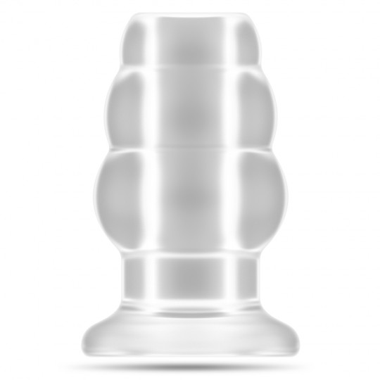 SONO Nº51 LARGE HOLLOW TUNNEL BUTT PLUG CLEAR