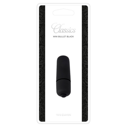 VIBRATING MINI BULLET BLACK