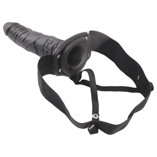 STRAP-ON OCO REAL RAPTURE AIR FEELING 8&quot; PRETO