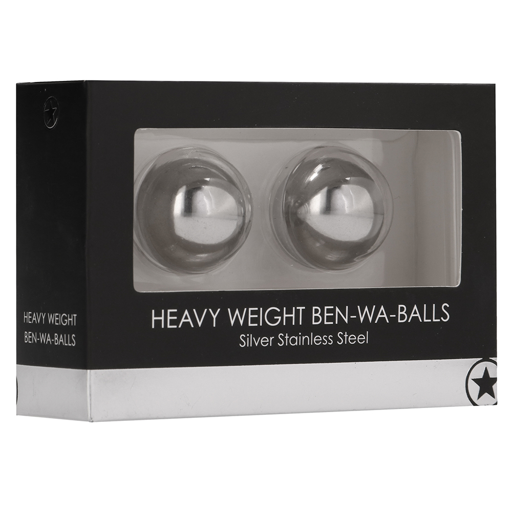 OUCH! BEN WA HEAVY WEIGHT SILVER BALLS