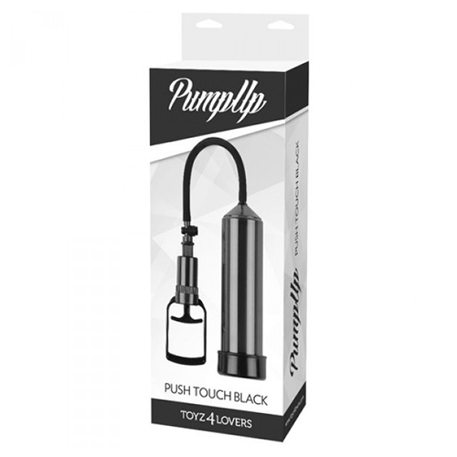 PUSH TOUCH PENIS PUMP BLACK