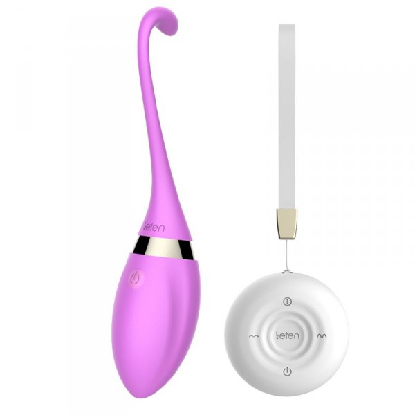 LETEN CORA RECHARGEABLE VIBRATING EGG LILAC