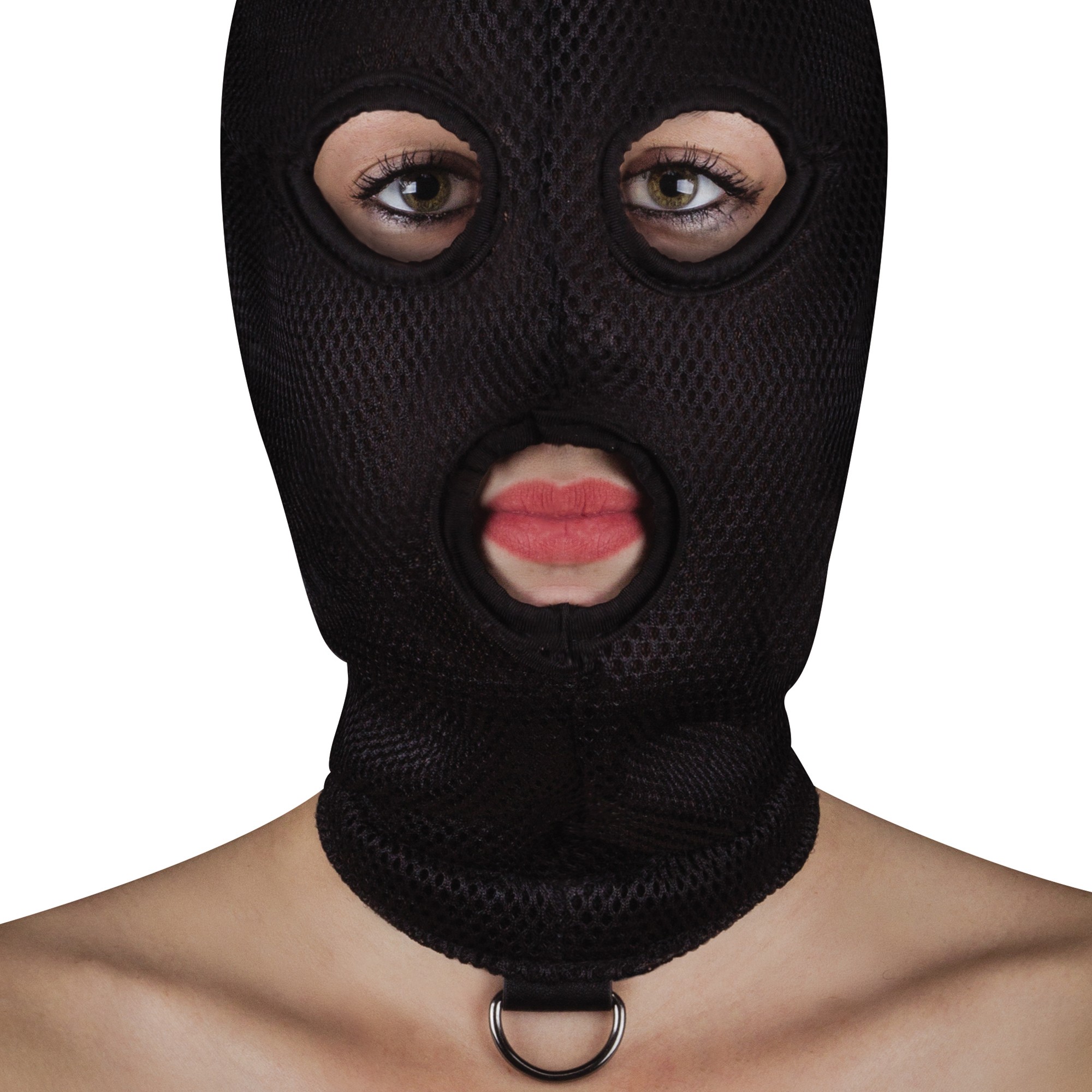 OUCH! EXTREME MESH BALACLAVA MASK BLACK