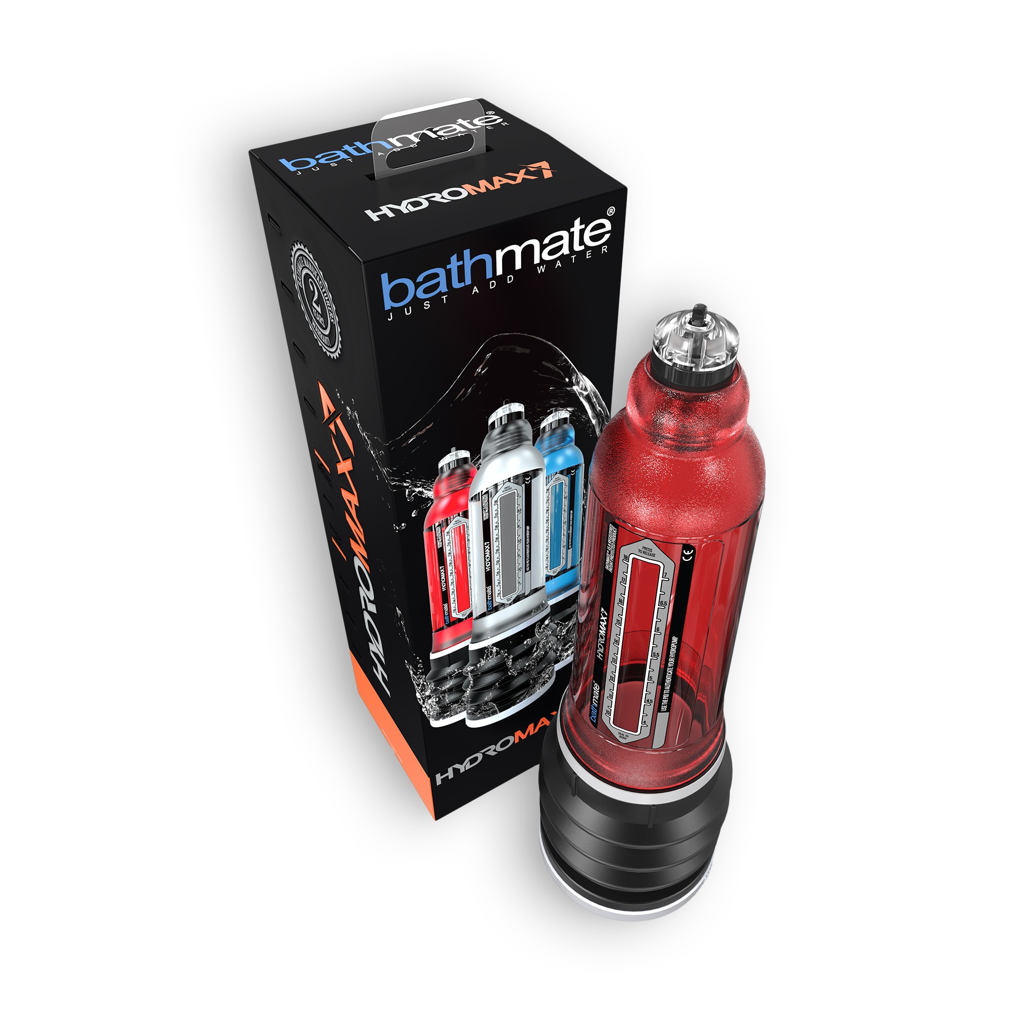 POMPA DEL PENE BATHMATE HYDROMAX 7 ROSSO