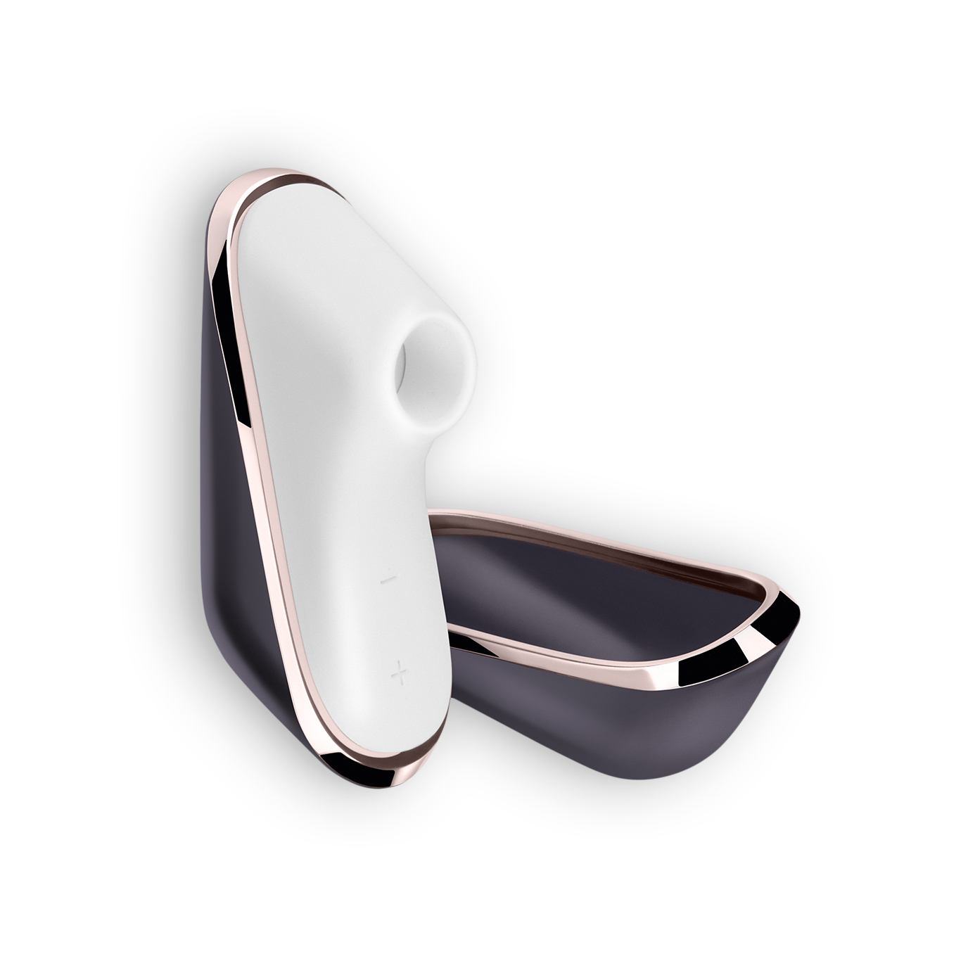 STIMOLATORE CLITORIDE PRO TRAVELER CON VIBRAZIONE E CARICATORE USB SATISFYER