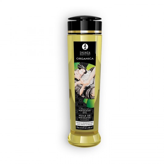 ÓLEO DE MASSAGEM SHUNGA ORGANICA NATURAL 240ML