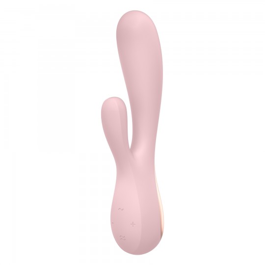 SATISFYER MONO FLEX VIBRATOR WITH APP AND BLUETOOTH MAUVE