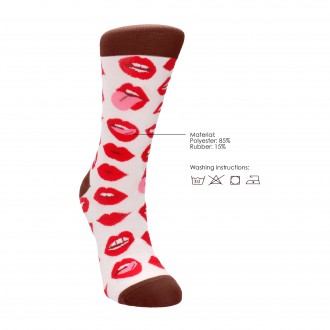 SHOTS LIP LOVE SOCKS