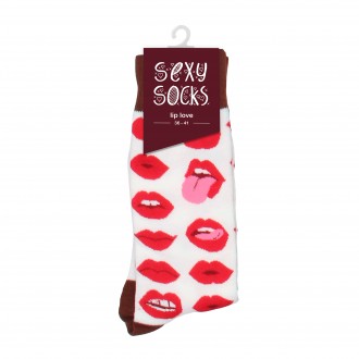 SHOTS LIP LOVE SOCKS