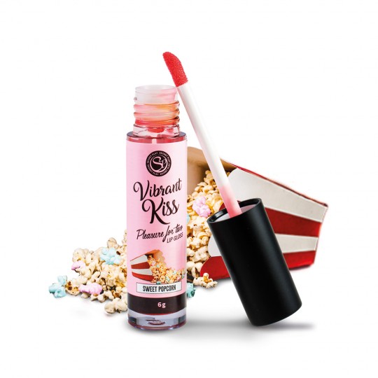 LIP GLOSS DI POPCORN DOLCE VIBRANTE BACIO 6GR