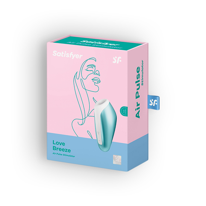 SATISFYER LOVE BREEZE WITH APP BLUE