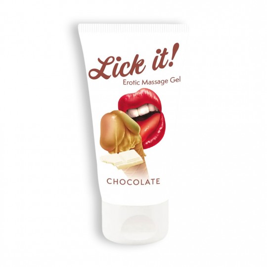 LUBRIFICANTE BACIABILE LICK-IT CIOCCOLATO BIANCO 50ML