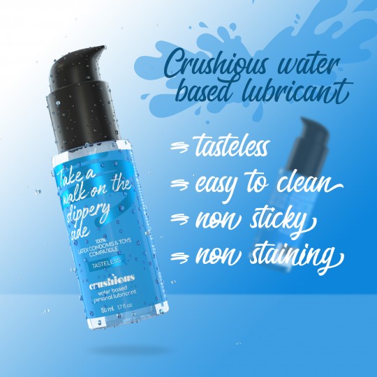 LUBRIFICANTE A BASE D&#039;ACQUA 50ML CRUSHIOUS