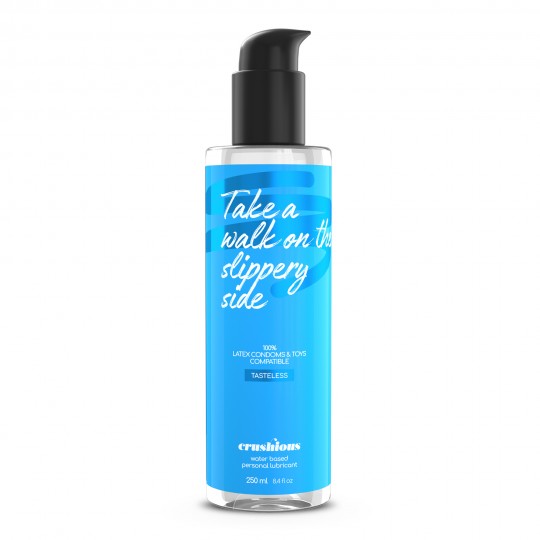 LUBRICANTE A BASE DE AGUA 250 ML CRUSHIOUS