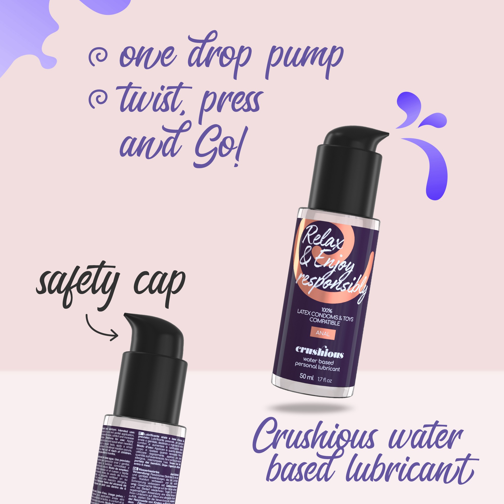 CRUSHIOUS ANAL USE LUBRICANT 50 ML