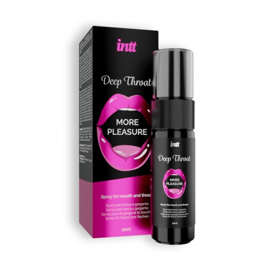 SPRAY PARA SEXO ORAL DEEP THROAT 12 ML INTT