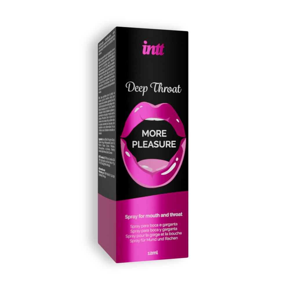 SPRAY PARA SEXO ORAL DEEP THROAT 12 ML INTT