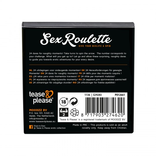 JOGO SEX ROULETTE NAUGHTY PLAY NL-DE-EN-FR-ES-IT-PL-RU-SE-NO