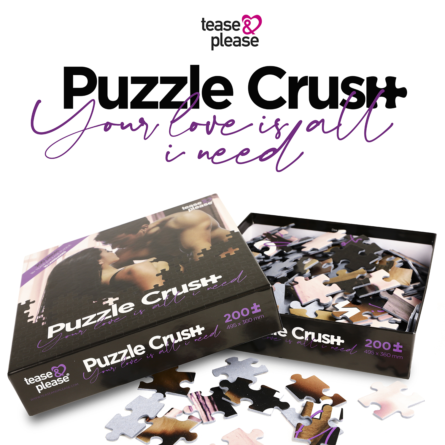 JOGO PUZZLE CRUSH YOUR LOVE IS ALL I NEED 200 PCS