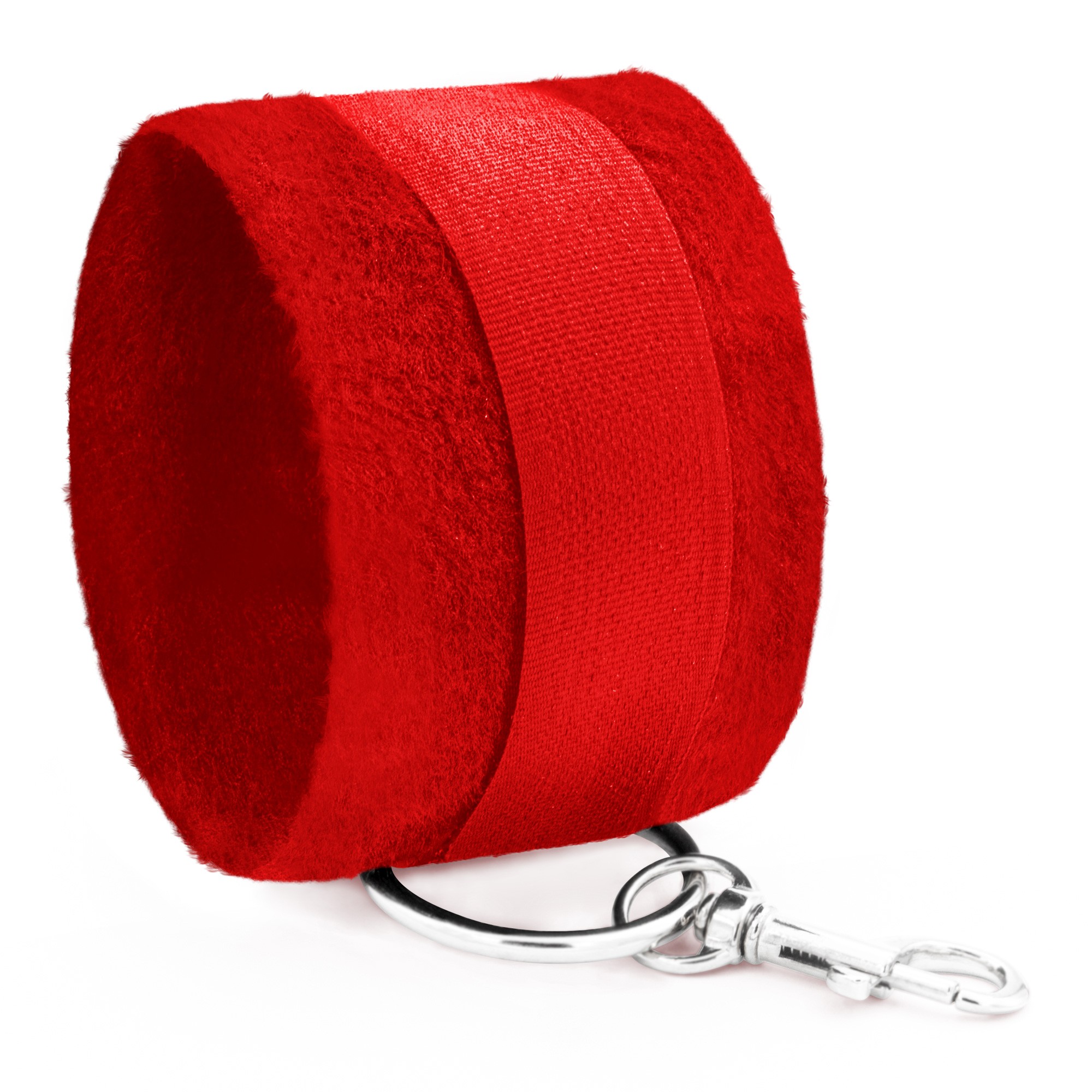 ESPOSAS DE VELCRO TOUGH LOVE CON CADENA DE 40CM EXTRA CRUSHIOUS ROJAS