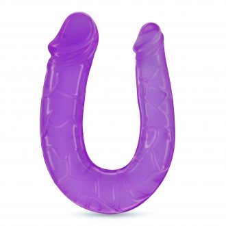 PACK DE 24 DILDO DUPLO DOUBLE TROUBLE CRUSHIOUS ROXO