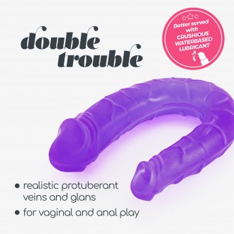 DOPPIO DILDO DOPPIO TROUBLE CRUSHIOUS VIOLA