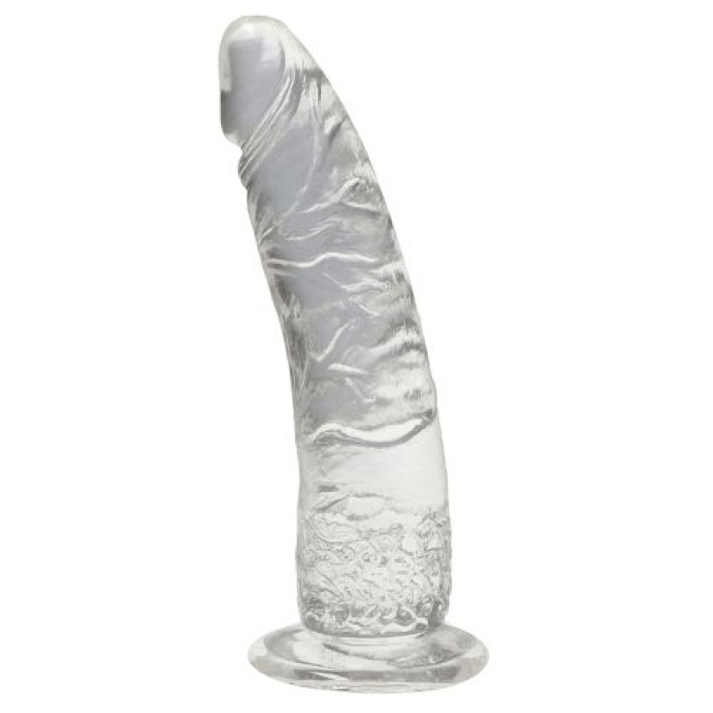 REAL RAPTURE EARTH FLAVOUR DILDO 7&#039;&#039; CLEAR