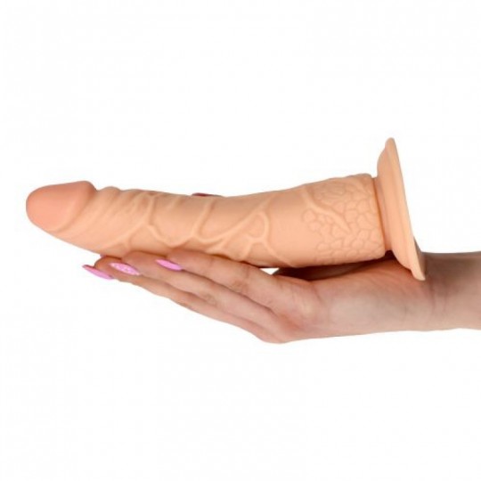 DILDO REALÍSTICO REAL RAPTURE EARTH FLAVOUR 7&#039;&#039; BRANCO